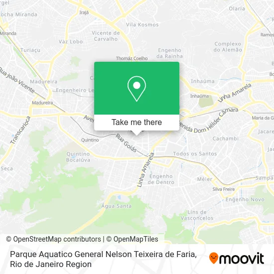 Parque Aquatico General Nelson Teixeira de Faria map