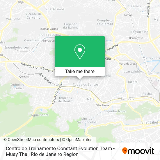 Centro de Treinamento Constant Evolution Team - Muay Thai map