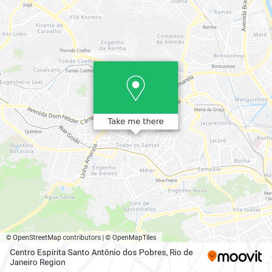 Centro Espírita Santo Antônio dos Pobres map