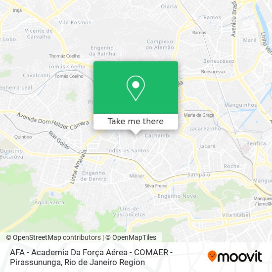 AFA - Academia Da Força Aérea - COMAER - Pirassununga map