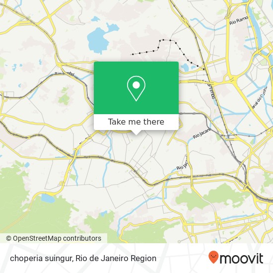 Mapa choperia suingur