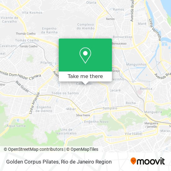 Golden Corpus Pilates map