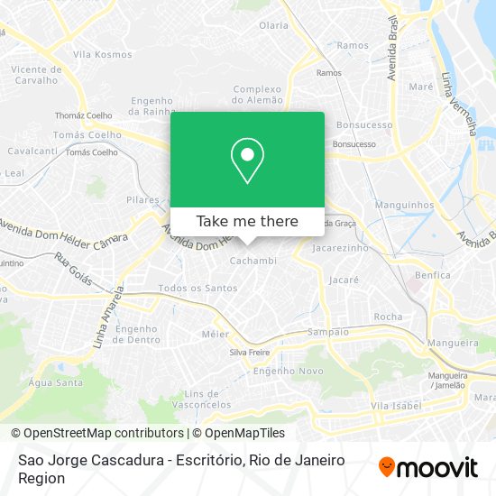 Sao Jorge Cascadura - Escritório map