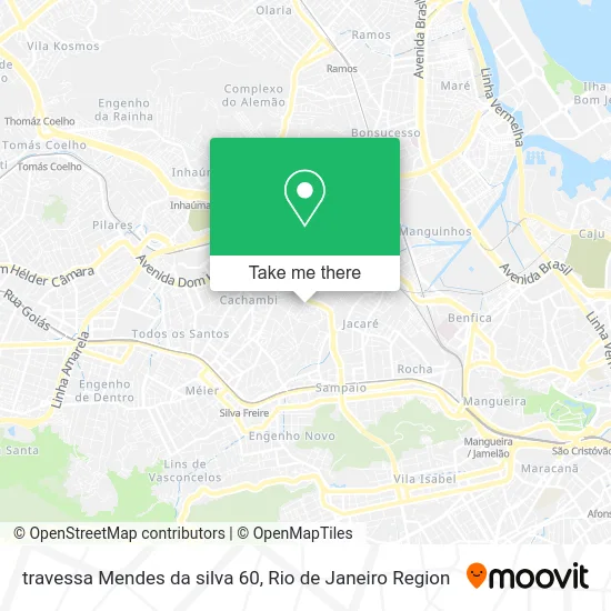 travessa Mendes da silva 60 map