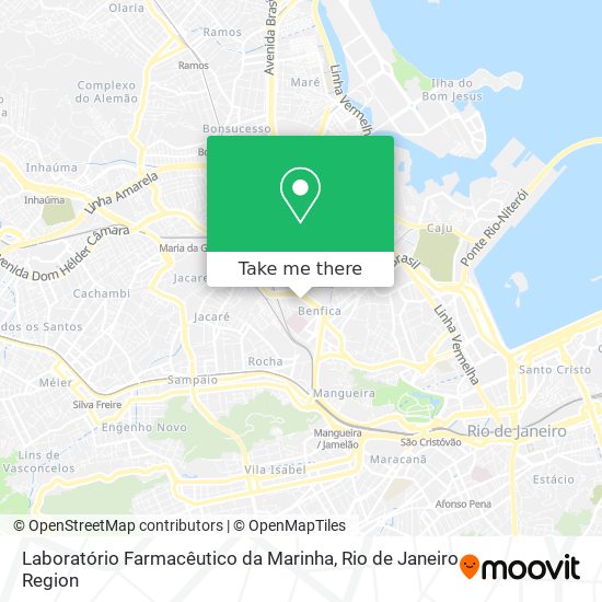 Mapa Laboratório Farmacêutico da Marinha