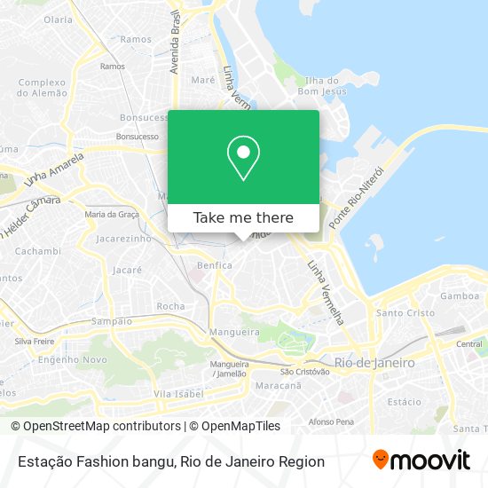 Estação Fashion bangu map