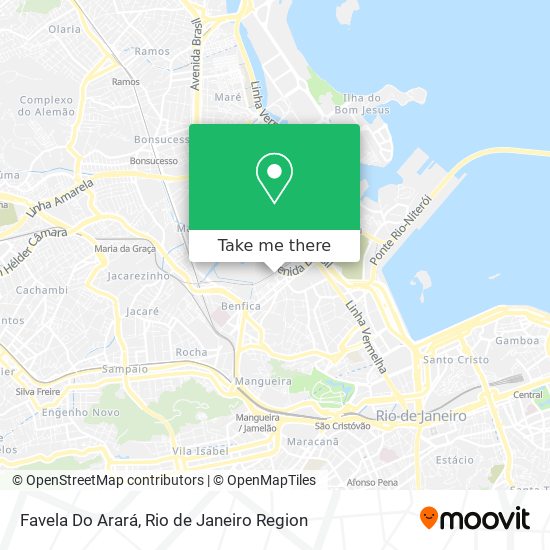 Favela Do Arará map