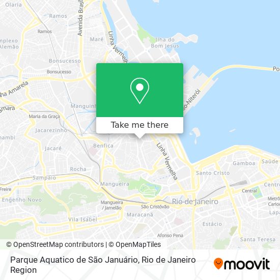 Parque Aquatico de São Januário map