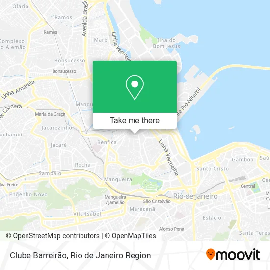 Clube Barreirão map