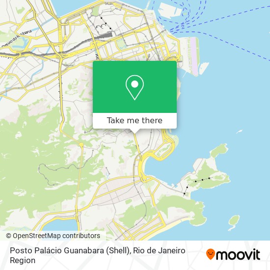 Posto Palácio Guanabara (Shell) map