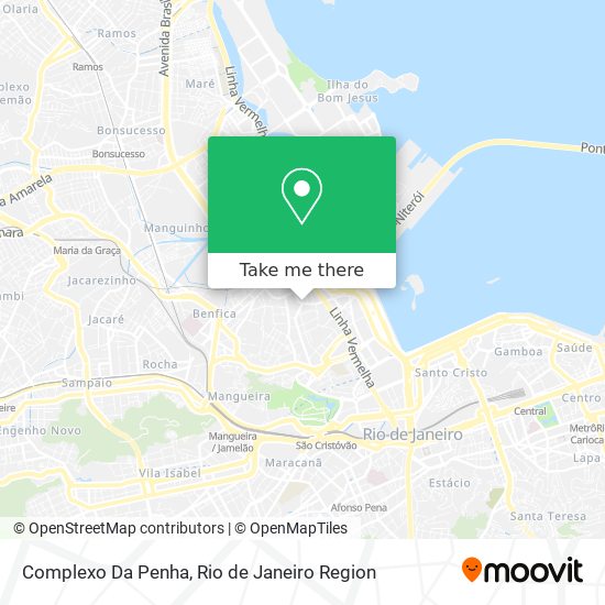 Complexo Da Penha map