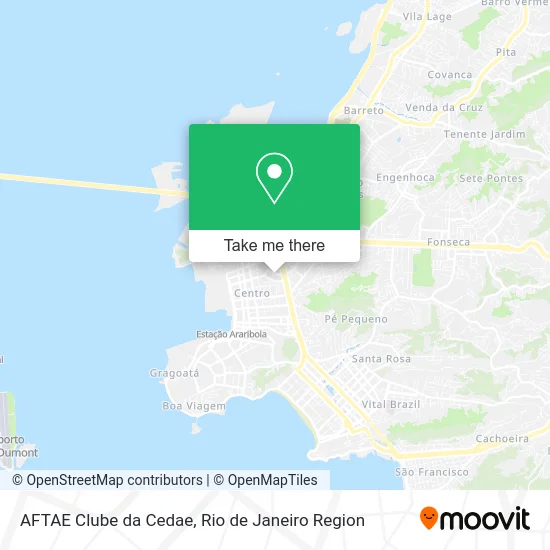 AFTAE Clube da Cedae map