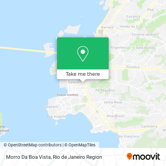 Mapa Morro Da Boa Vista