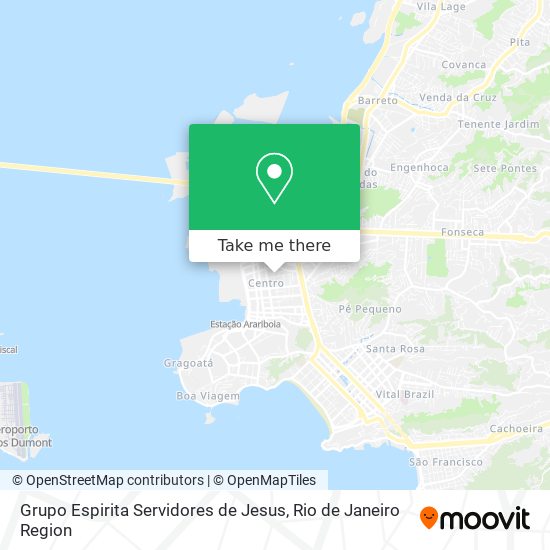 Mapa Grupo Espirita Servidores de Jesus