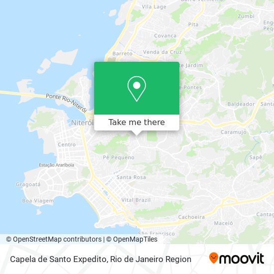 Capela de Santo Expedito map