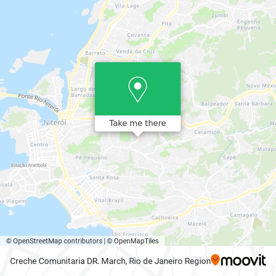 Creche Comunitaria DR. March map