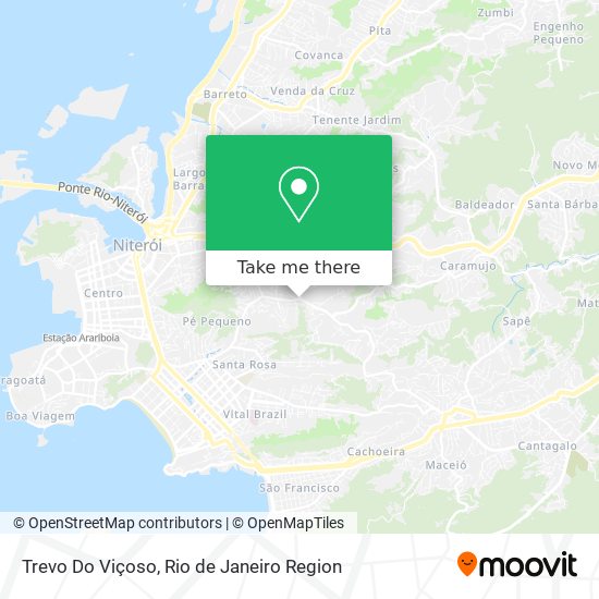 Mapa Trevo Do Viçoso