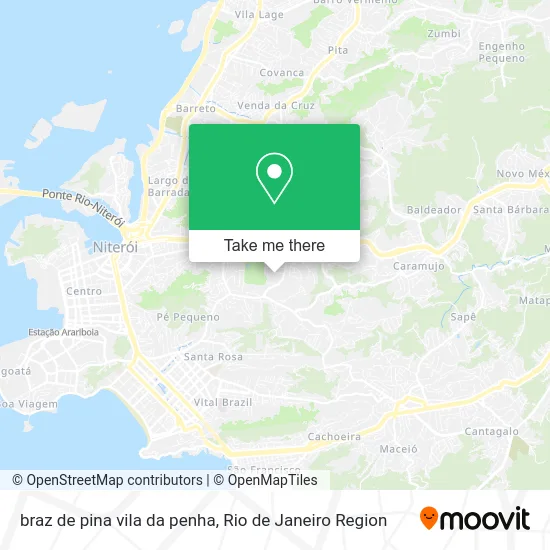 braz de pina vila da penha map