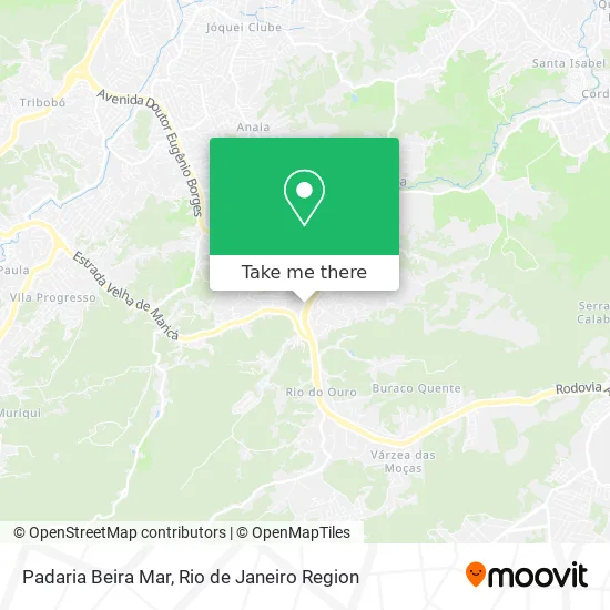 Padaria Beira Mar map