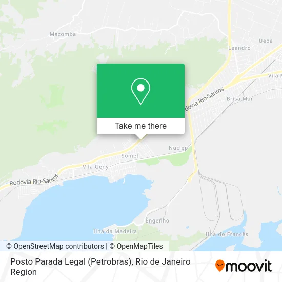 Posto Parada Legal (Petrobras) map
