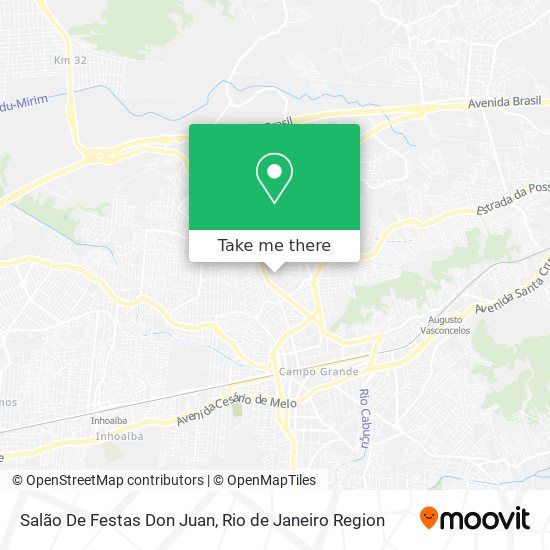 Salão De Festas Don Juan map