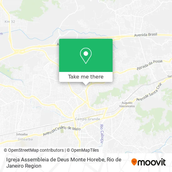 Igreja Assembleia de Deus Monte Horebe map