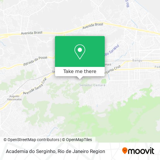 Academia do Serginho map