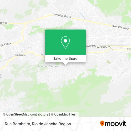 Rua Bombaim map