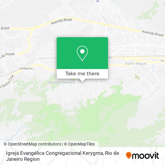 Igreja Evangélica Congregacional Kerygma map