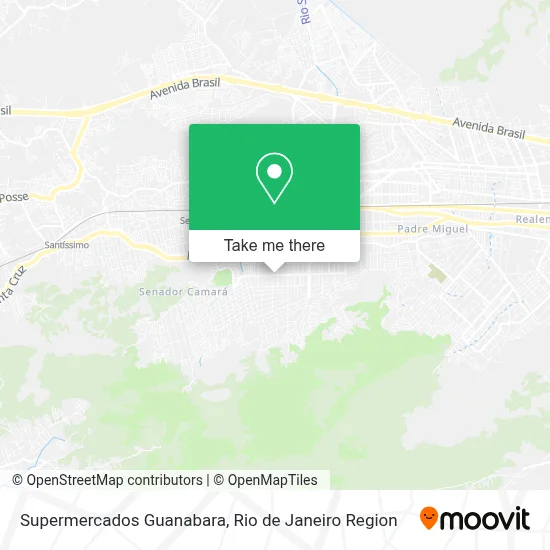 Supermercados Guanabara map