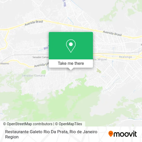 Restaurante Galeto Rio Da Prata map