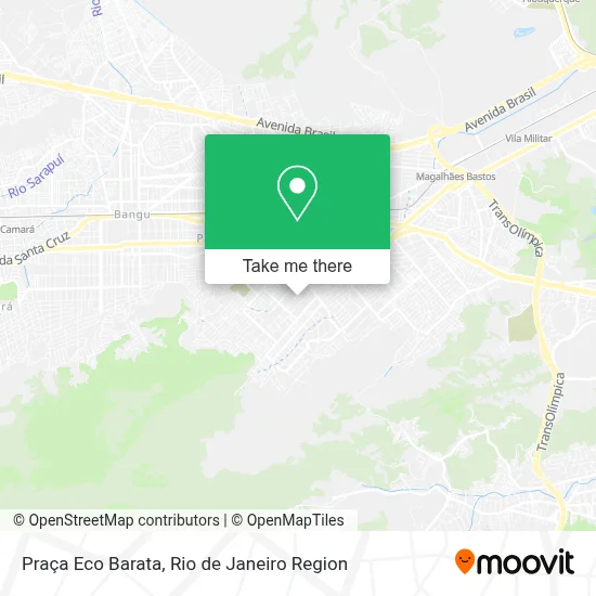 Praça Eco Barata map