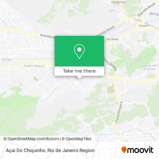 Açai Do Chiquinho map