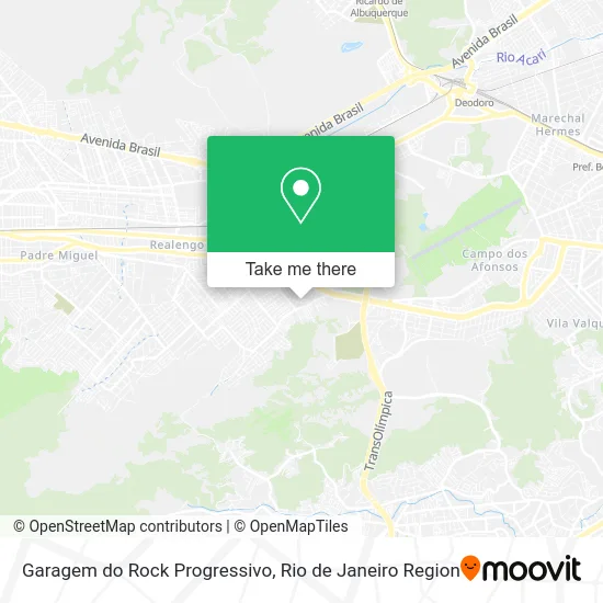 Garagem do Rock Progressivo map