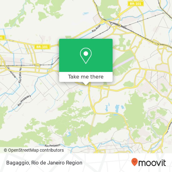 Bagaggio map