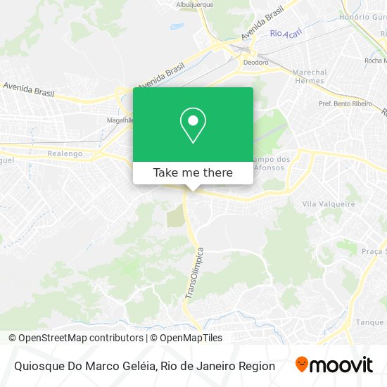 Quiosque Do Marco Geléia map