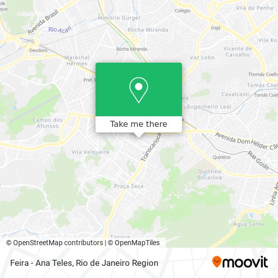 Feira - Ana Teles map