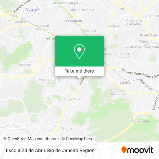 Escola 23 de Abril map