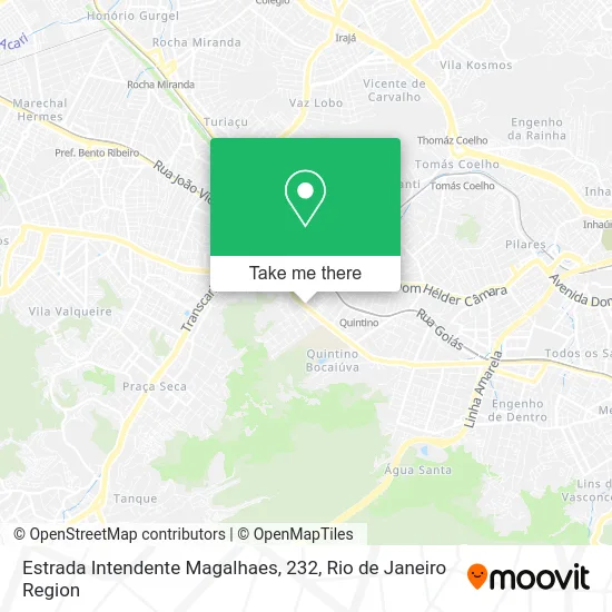 Estrada Intendente Magalhaes, 232 map