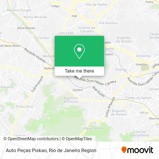 Auto Peças Piskao map