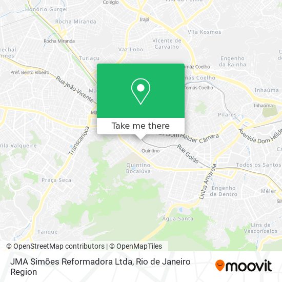 Mapa JMA Simões Reformadora Ltda