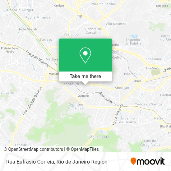 Rua Eufrasio Correia map