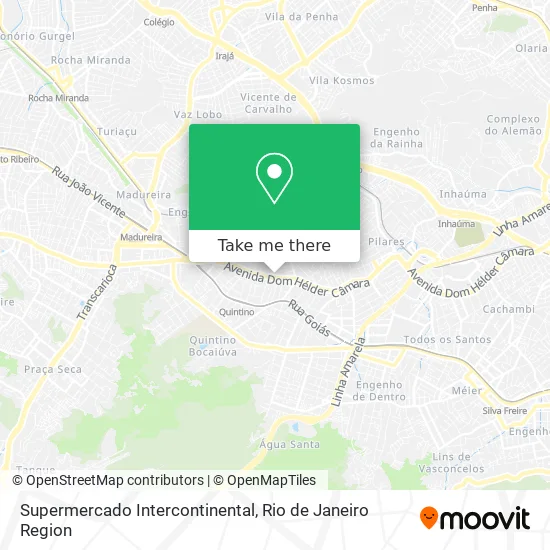 Supermercado Intercontinental map