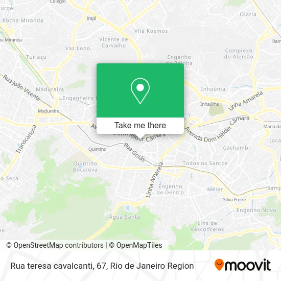 Rua teresa cavalcanti, 67 map