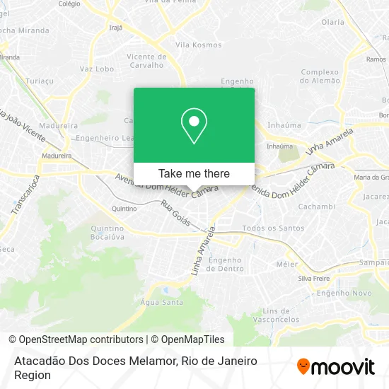 Atacadão Dos Doces Melamor map