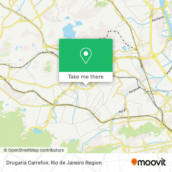 Drogaria Carrefoir map