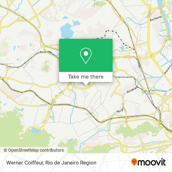 Werner Coiffeur map