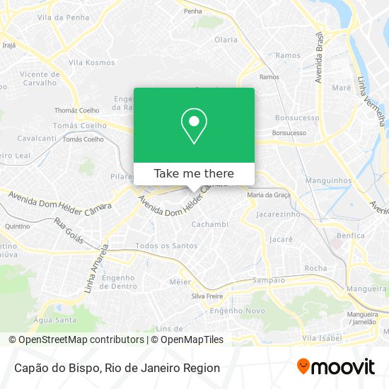 Capão do Bispo map