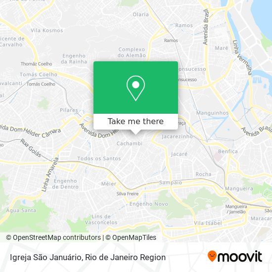 Igreja São Januário map