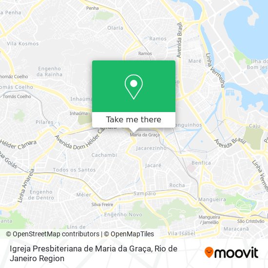 Igreja Presbiteriana de Maria da Graça map